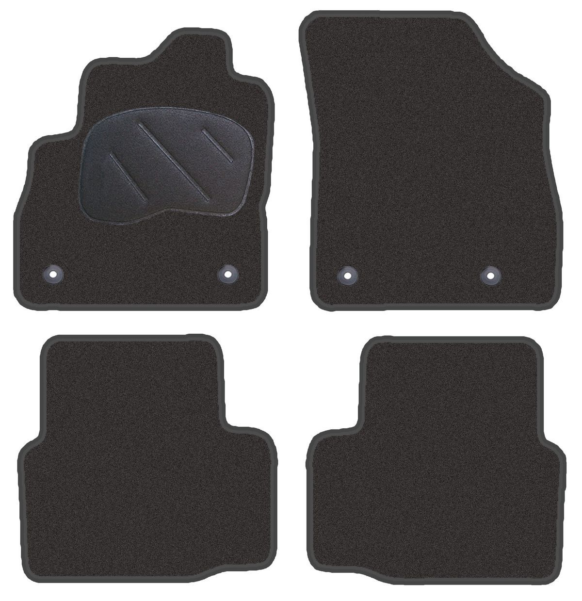 JGO. ALFOMBRAS DIAMOND JASPEADA MOD. OPEL ASTRA K / OPEL ASTRA K SW 5P 2015-