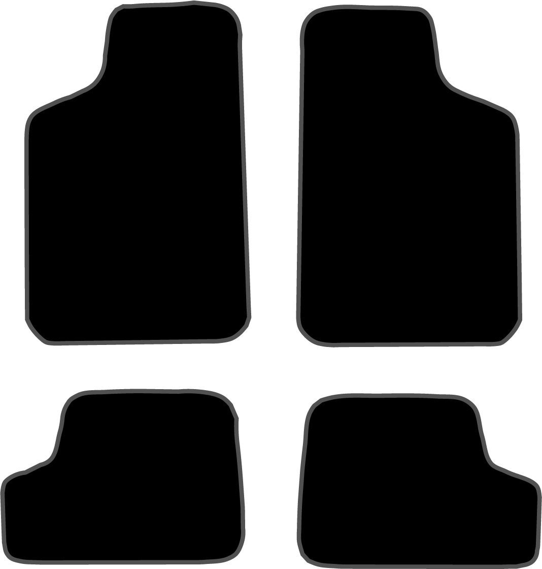 JGO. ALFOMBRAS DIAMOND JASPEADA MOD. OPEL CORSA A (82-93)