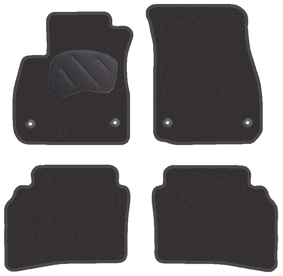 JGO. ALFOMBRAS DIAMOND JASPEADA MOD. OPEL INSIGNIA B (2017-) 2F - 2P+2C