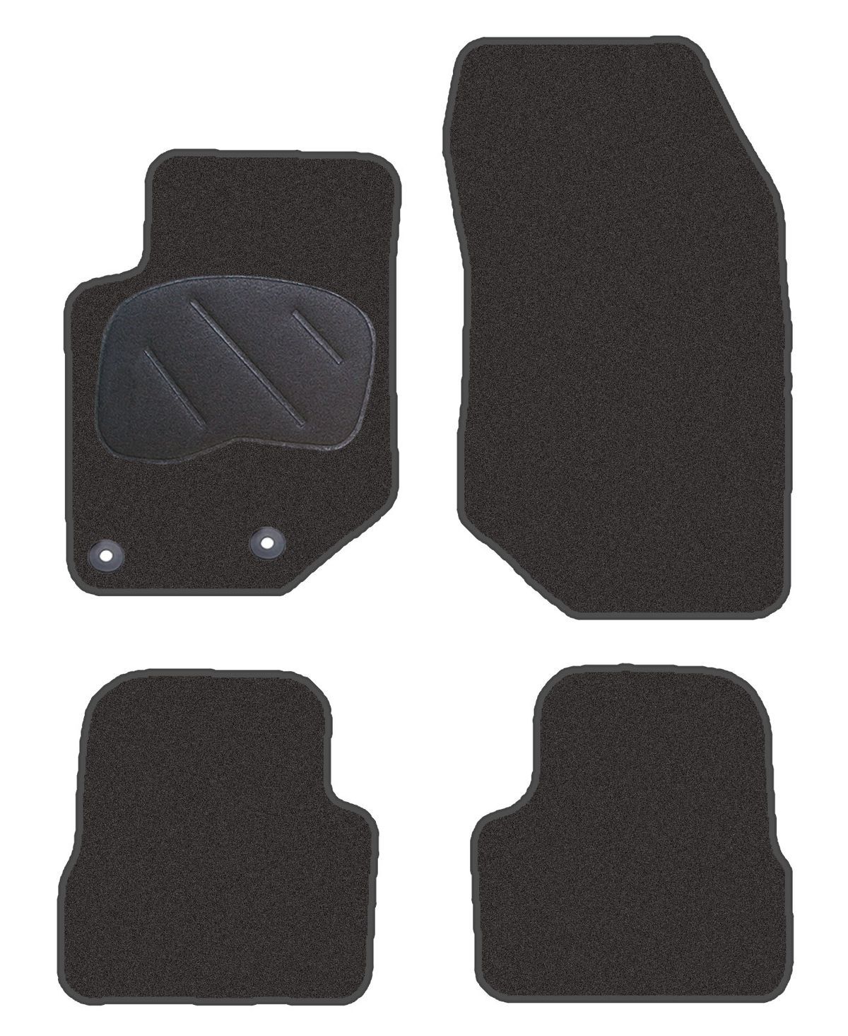 JGO. ALFOMBRAS DIAMOND JASPEADA MOD. OPEL MOKKA B (2021-) 2F - 2P