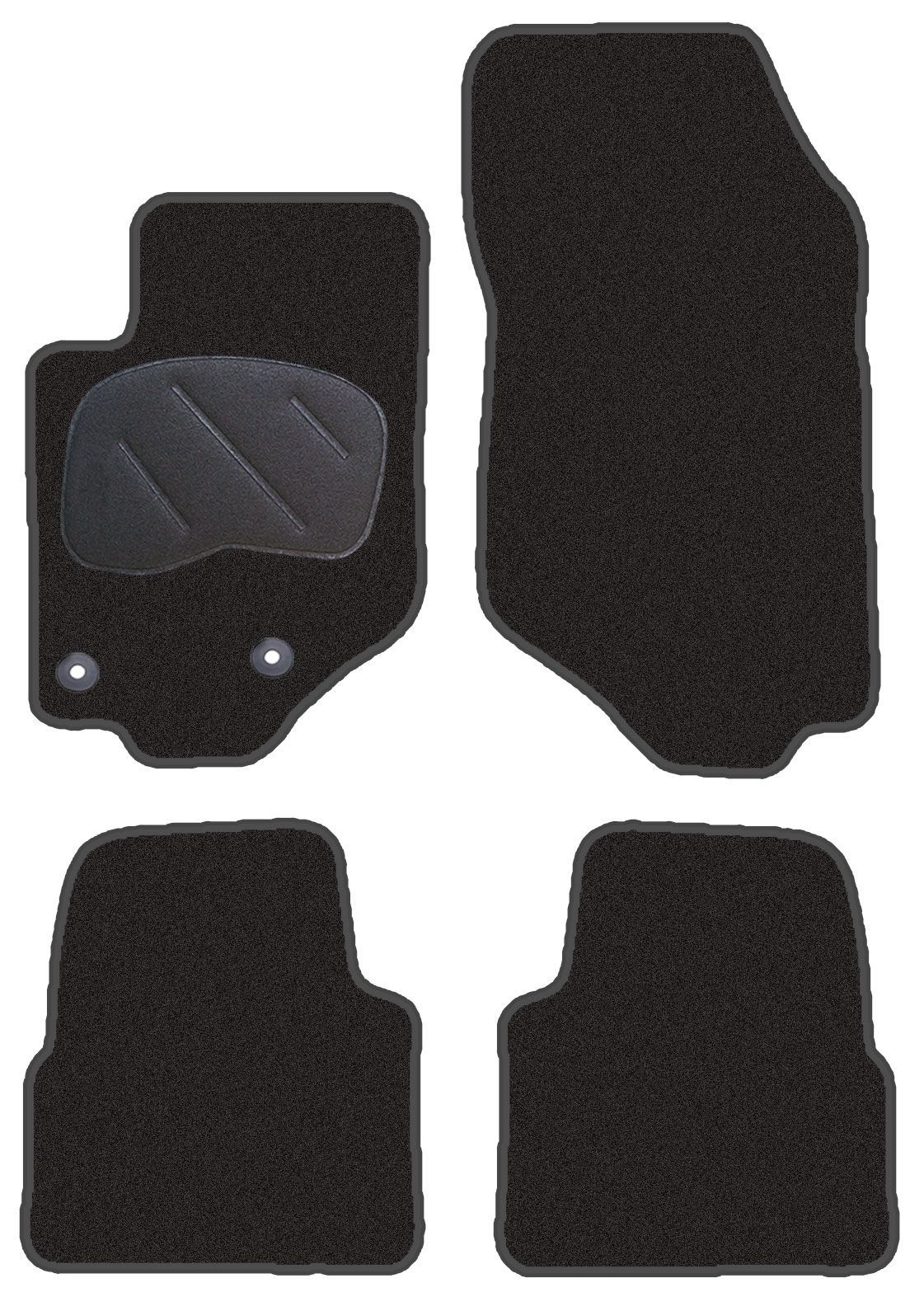 JGO. ALFOMBRAS DIAMOND JASPEADA MOD. PEUGEOT 2008 II (2020-) 2F - 2P