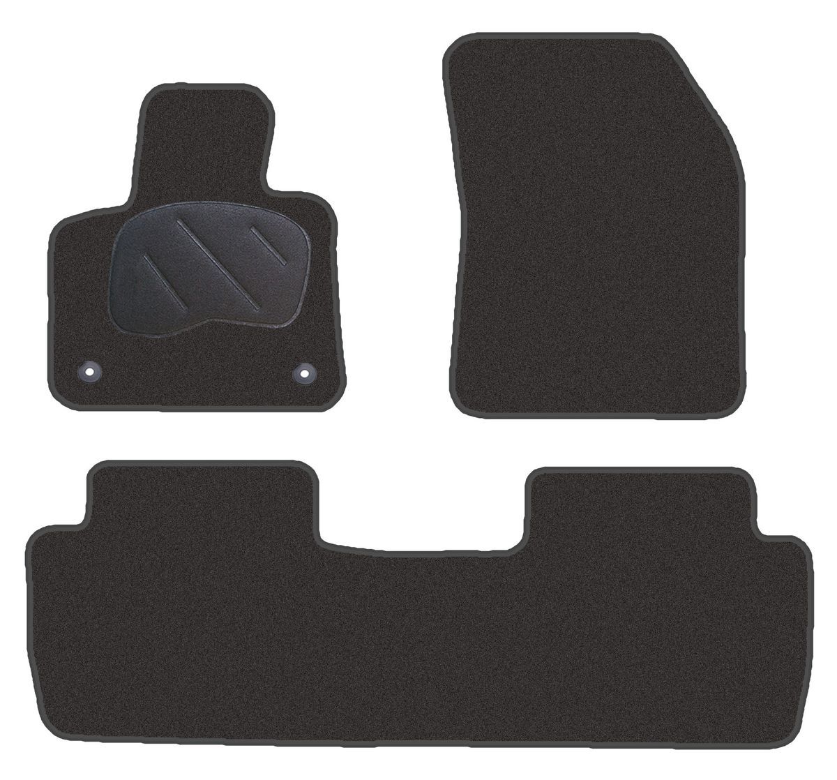 JGO. ALFOMBRAS DIAMOND JASPEADA MOD. PEUGEOT 5008 II (17-)