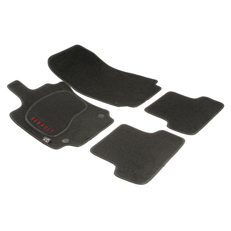 JGO. ALFOMBRAS DIAMOND JASPEADA MOD. RENAULT CLIO IV ( 12- ) con fijación