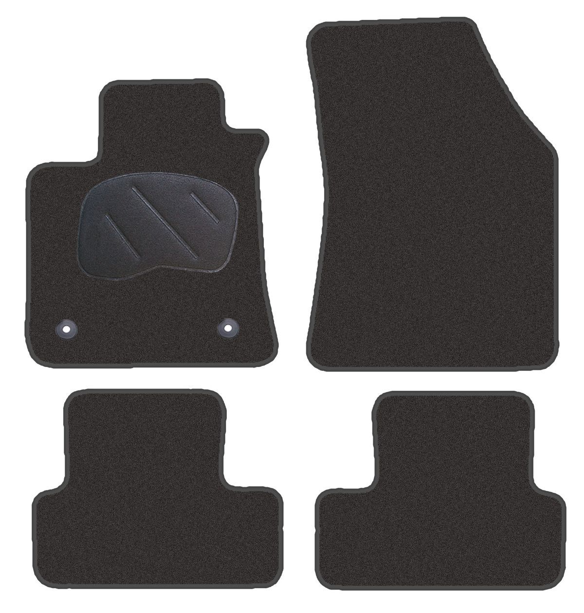 JGO. ALFOMBRAS DIAMOND JASPEADA MOD. RENAULT MEGANE IV 5P 2016-