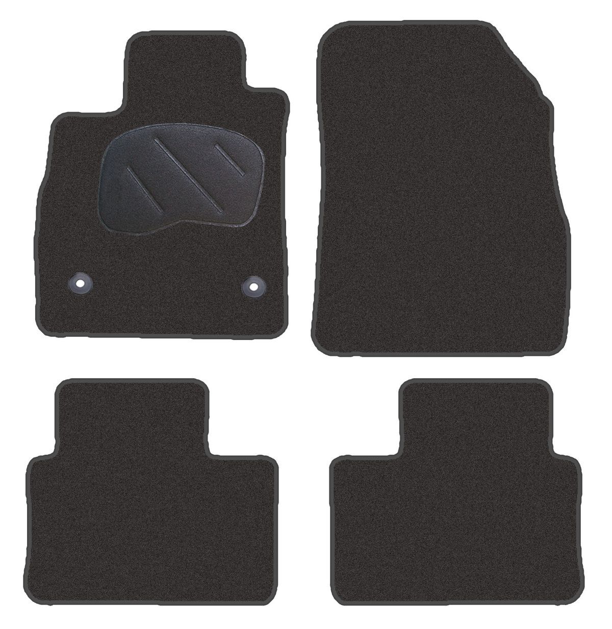 JGO. ALFOMBRAS DIAMOND JASPEADA MOD. RENAULT TALISMAN (2015-) 2F - 2P