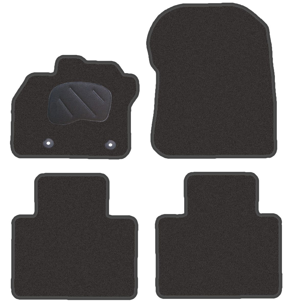 JGO. ALFOMBRAS DIAMOND JASPEADA MOD. RENAULT ZOE (13-19) 2F - 2P