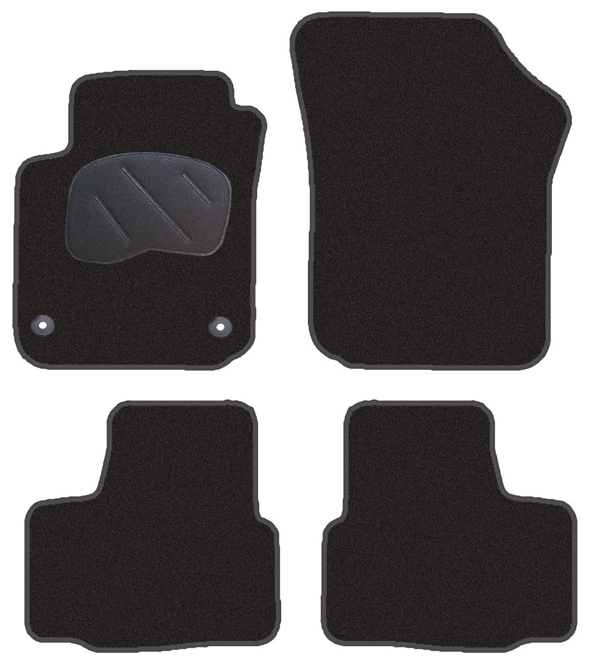 JGO. ALFOMBRAS DIAMOND JASPEADA MOD. SKODA CITIGO