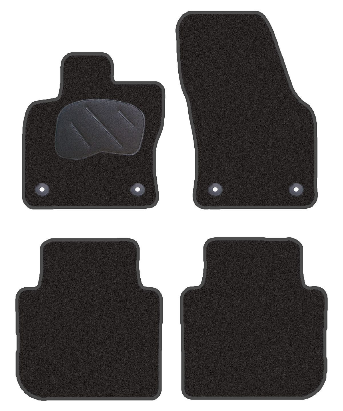 JGO. ALFOMBRAS DIAMOND JASPEADA MOD. SKODA KADIAQ ( 16- )