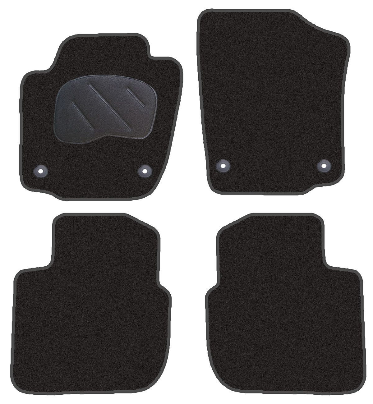 JGO. ALFOMBRAS DIAMOND JASPEADA MOD. SKODA OCTAVIA RAPID 12-