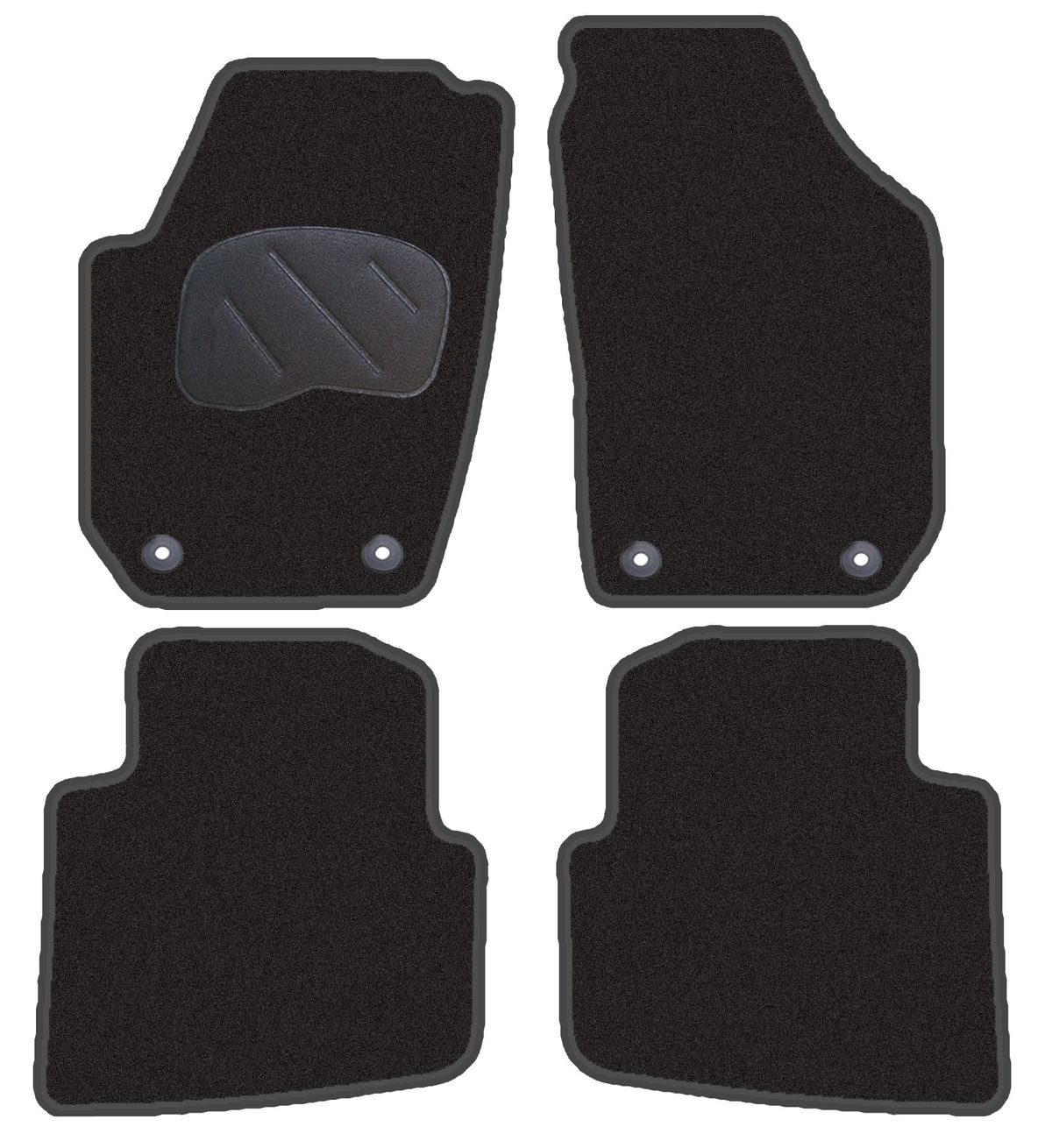 JGO. ALFOMBRAS DIAMOND JASPEADA MOD.  SKODA ROOMSTER