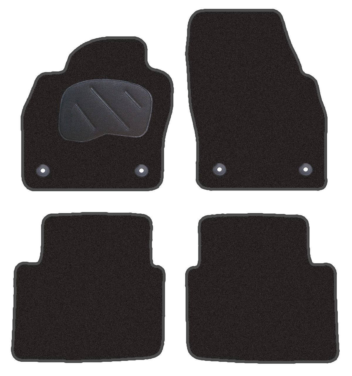 JGO. ALFOMBRAS DIAMOND JASPEADA MOD. SKODA SCALA (2019-) 2F - 2P+2C