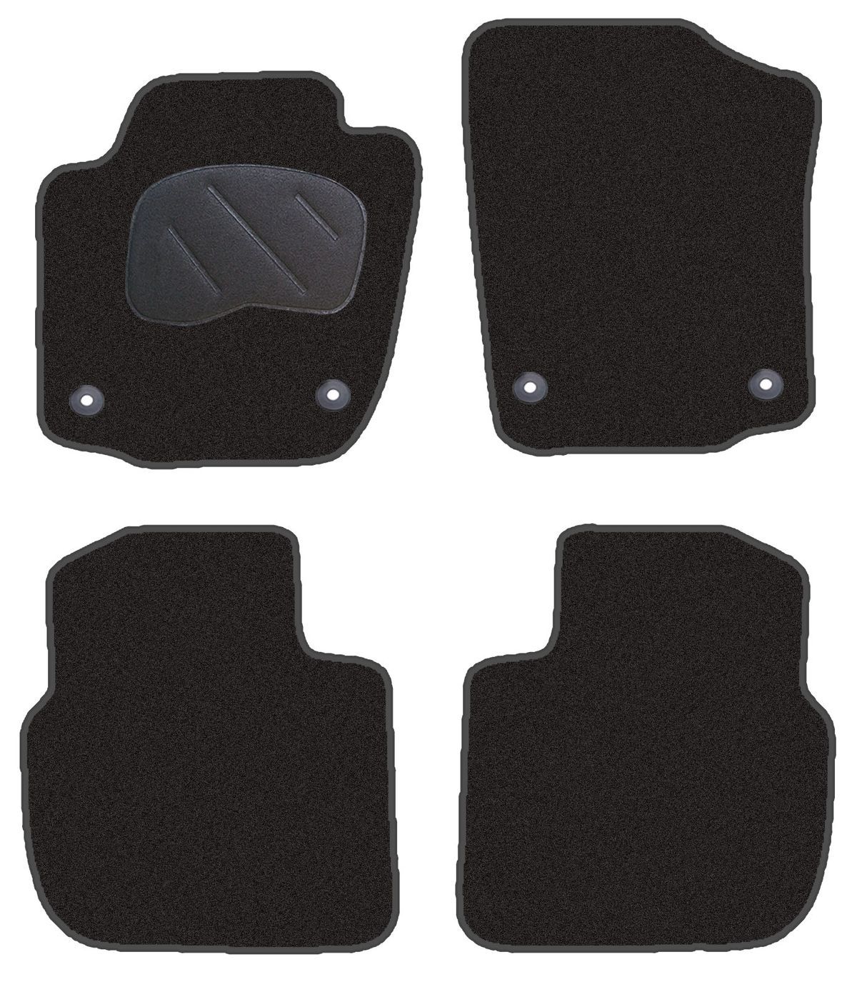 JGO. ALFOMBRAS DIAMOND JASPEADA MOD. SKODA SPACEBACK 5P (13-)