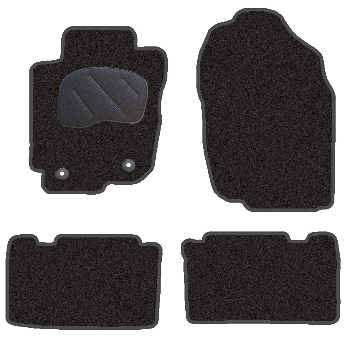 JGO. ALFOMBRAS DIAMOND JASPEADA MOD. TOYOTA RAV-4 IV (XA40) (13-)