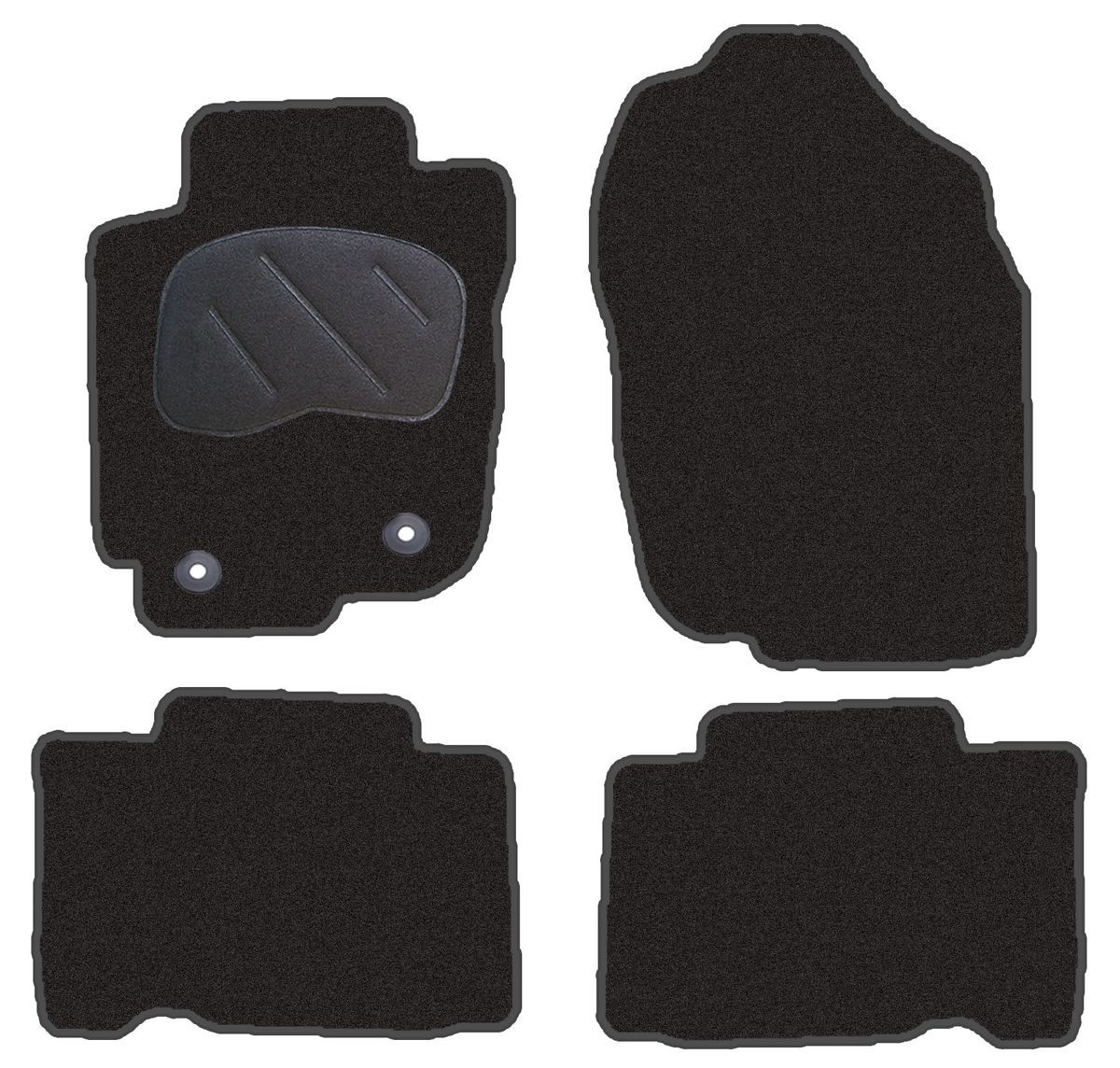 JGO. ALFOMBRAS DIAMOND JASPEADA MOD. TOYOTA RAV-4 IV ( XA40 ) ( 13- )