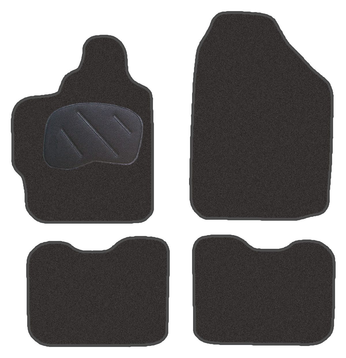 JGO. ALFOMBRAS DIAMOND JASPEADA MOD. TOYOTA  YARIS XP90 (05-10)