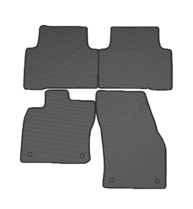 JGO. ALFOMBRAS DIAMOND JASPEADA MOD.VOLKSWAGEN TOURAN II (2015->) - 2F / 2P+2C