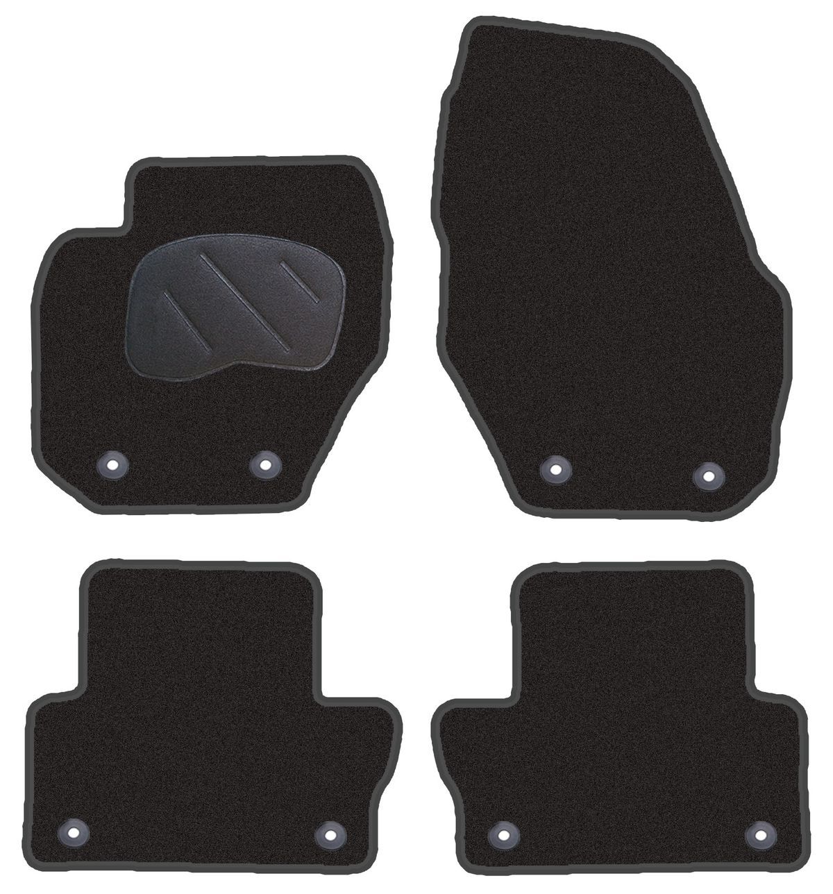 JGO. ALFOMBRAS DIAMOND JASPEADA MOD. VOLVO XC60 ( 08-17 ) 2F - 2P+2C+4T