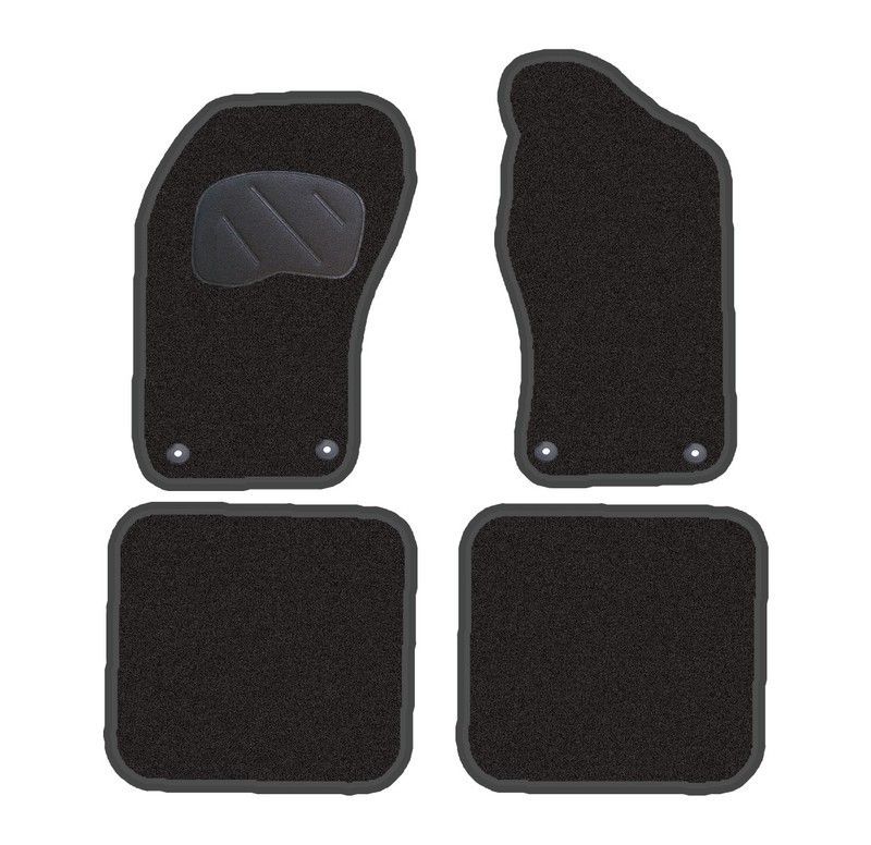 JGO. ALFOMBRAS DIAMOND NEGRA MOD. AUDI 80 COUPE - 90 COUPE