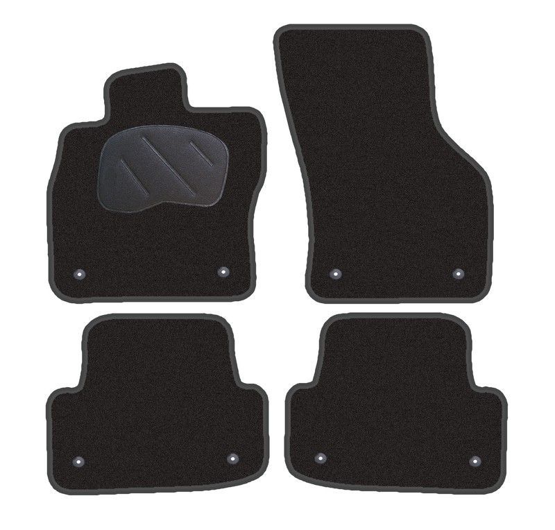 JGO. ALFOMBRAS DIAMOND NEGRA MOD. AUDO A3 SEDÁN (8V) 13-