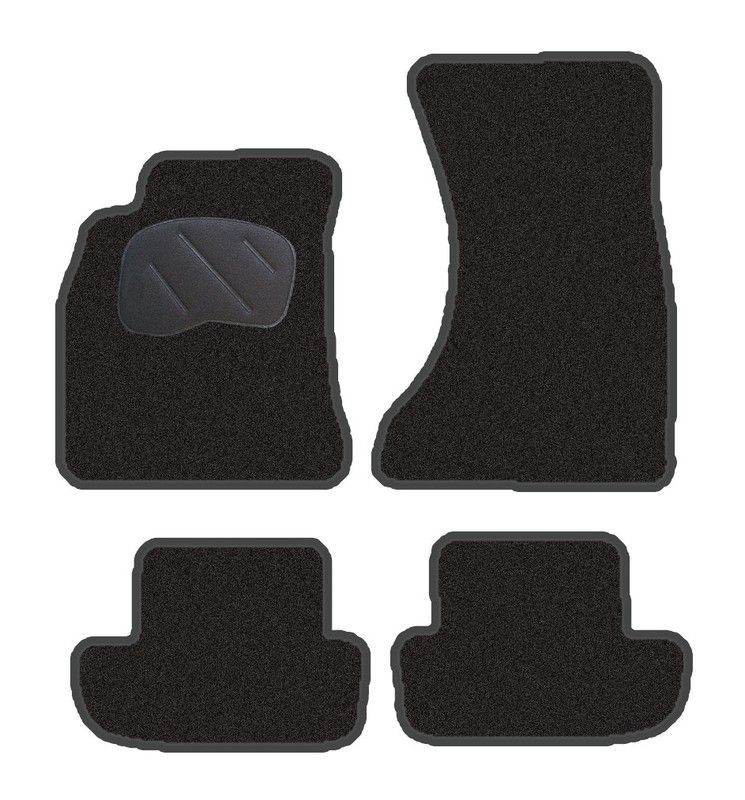 JGO. ALFOMBRAS DIAMOND NEGRA MOD.    BMW SERIE 3 F30 / F31 con fijación velcro