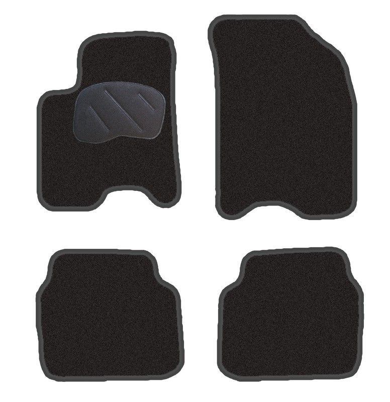 JGO. ALFOMBRAS DIAMOND NEGRA MOD. CHEVROLET AVEO  (05-)