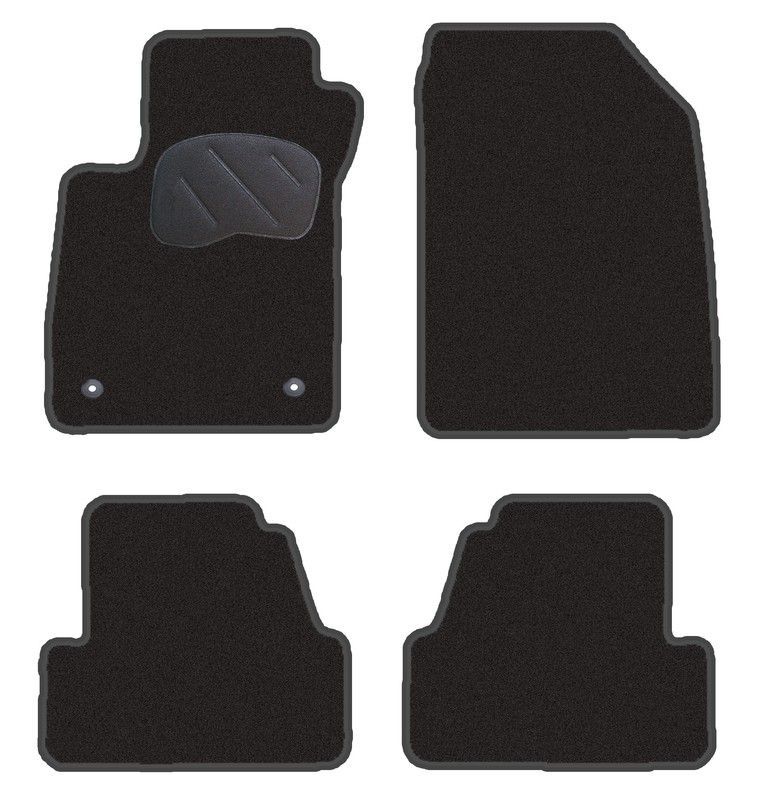 JGO. ALFOMBRAS DIAMOND NEGRA MOD. CHEVROLET TRAX