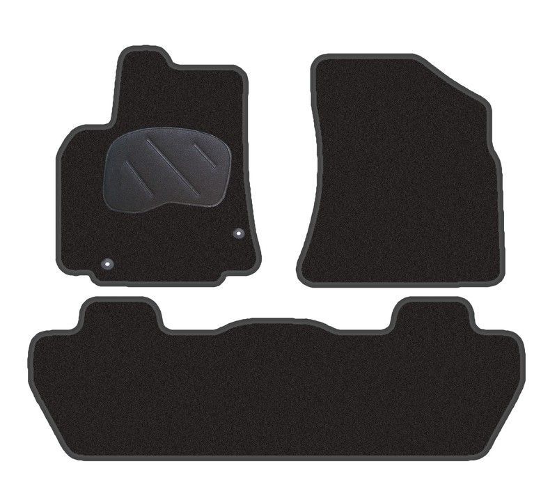 JGO. ALFOMBRAS DIAMOND NEGRA MOD. CITROËN BERLINGO II MULTISPACE ( 08- )