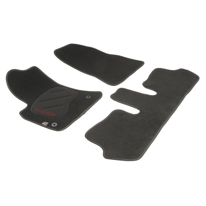 JGO. ALFOMBRAS DIAMOND NEGRA MOD. CITROËN C4 PICASSO 5 PLAZAS  (07-) con