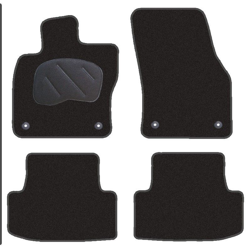 JGO. ALFOMBRAS DIAMOND NEGRA MOD. CUPRA ATECA 2018-