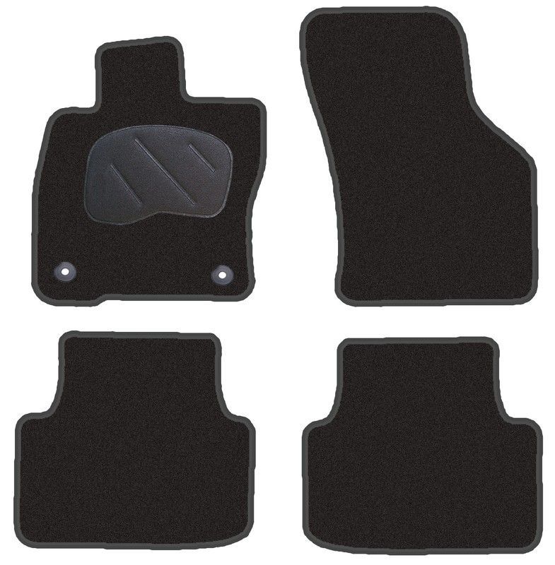 JGO. ALFOMBRAS DIAMOND NEGRA MOD. CUPRA FORMENTOR (20-24 ) 2F-2P