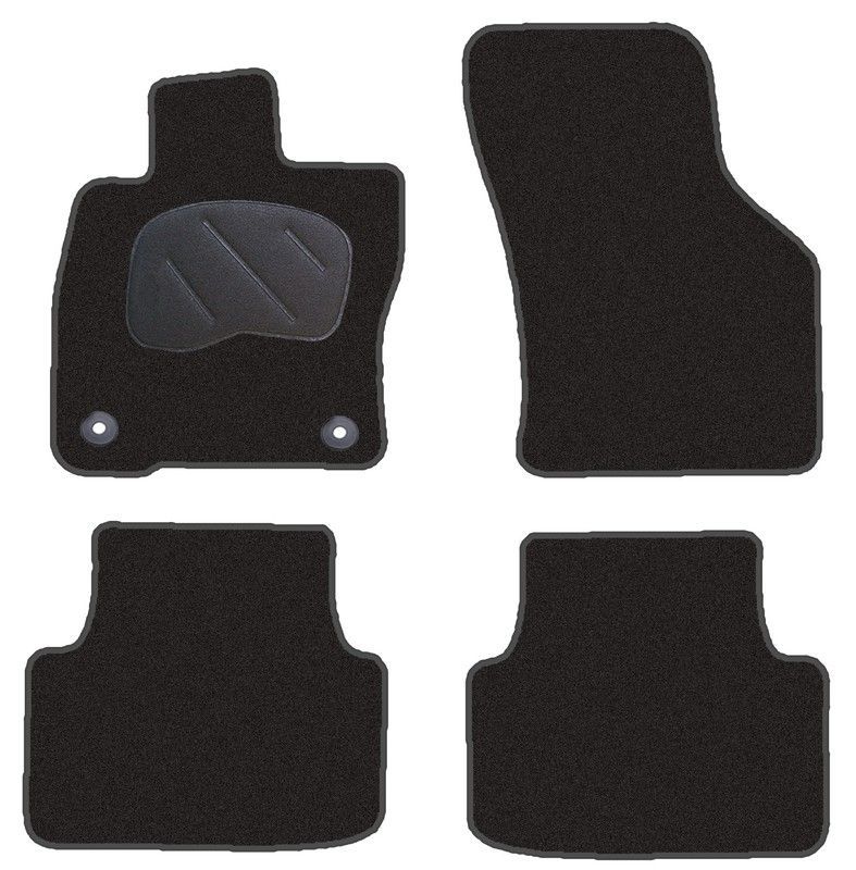 JGO. ALFOMBRAS DIAMOND NEGRA MOD. CUPRA LEON  (2020-)