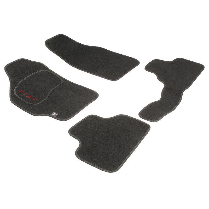 JGO. ALFOMBRAS DIAMOND NEGRA MOD. FIAT PUNTO  (99-05)