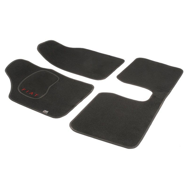 JGO. ALFOMBRAS DIAMOND NEGRA MOD. FIAT UNO  (96-00)