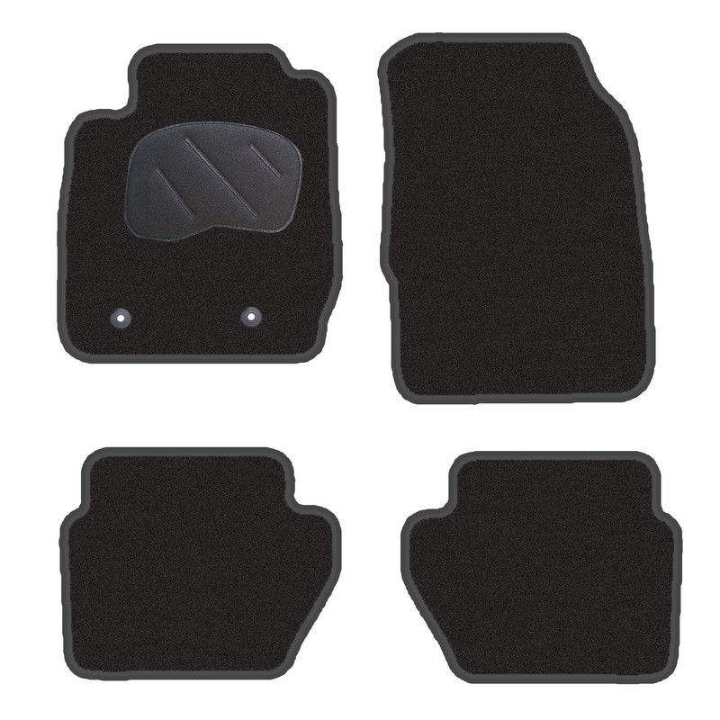 JGO. ALFOMBRAS DIAMOND NEGRA MOD. FORD ECOSPORT 5P (12-)