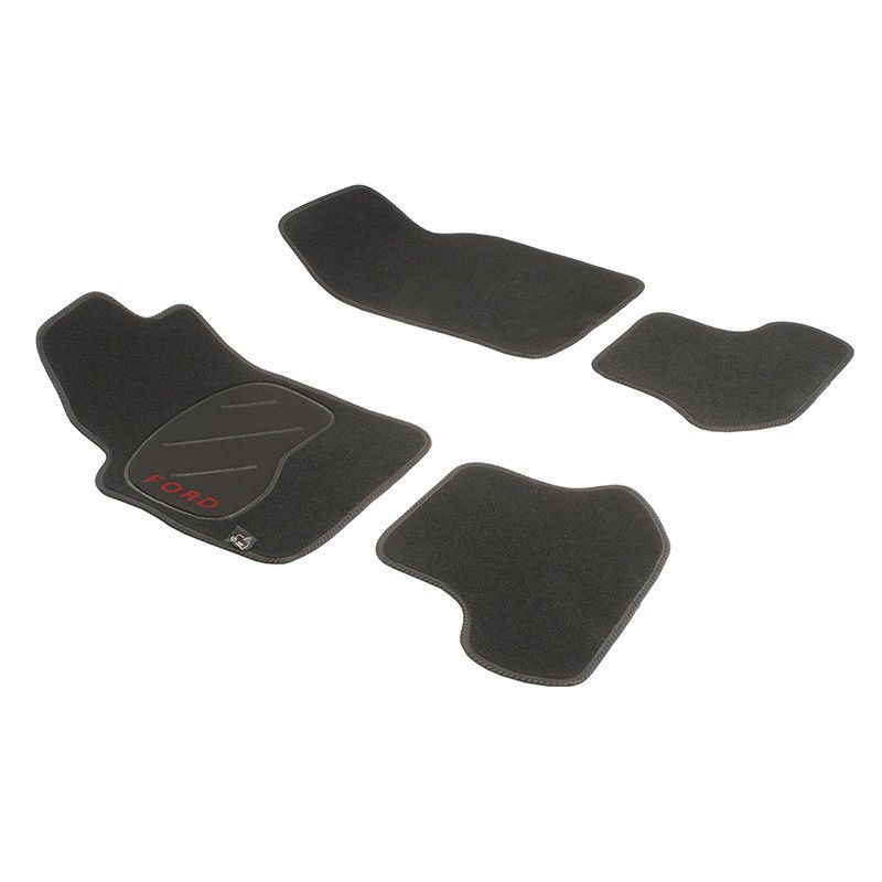 JGO. ALFOMBRAS DIAMOND NEGRA MOD. FORD KA (10/96-08)