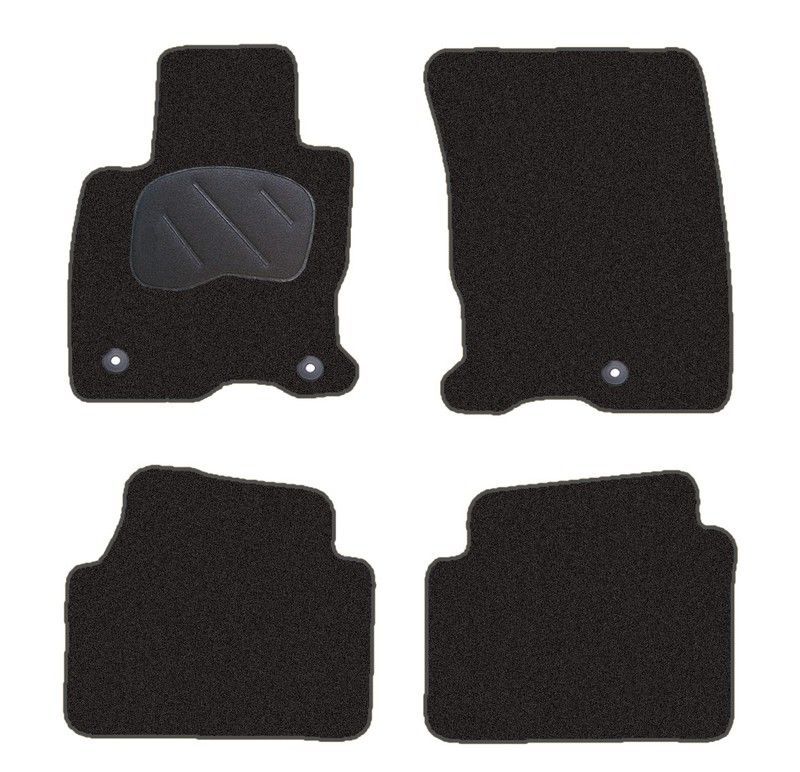 JGO. ALFOMBRAS DIAMOND NEGRA MOD. FORD KUGA III (2020-) 2F - 2P+1C