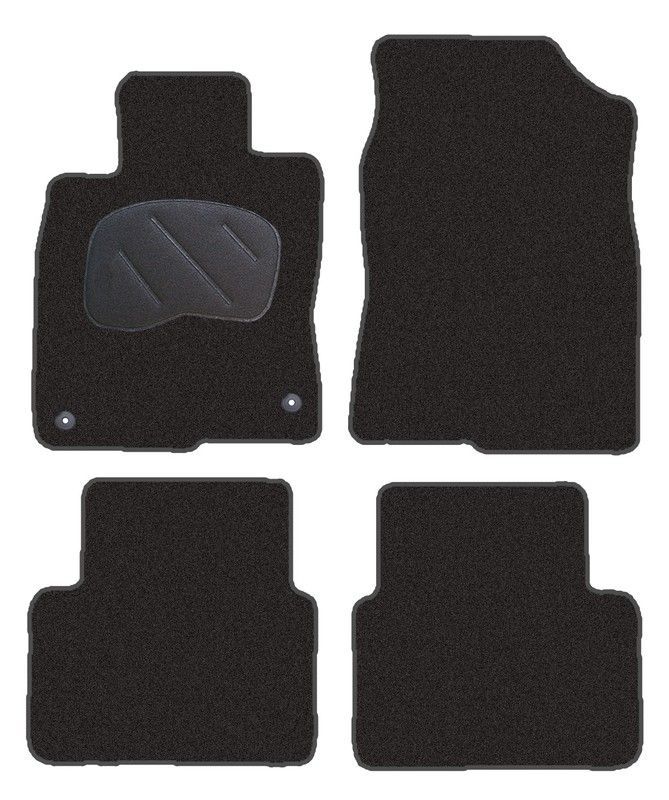 JGO. ALFOMBRAS DIAMOND NEGRA MOD. HONDA CIVIC X