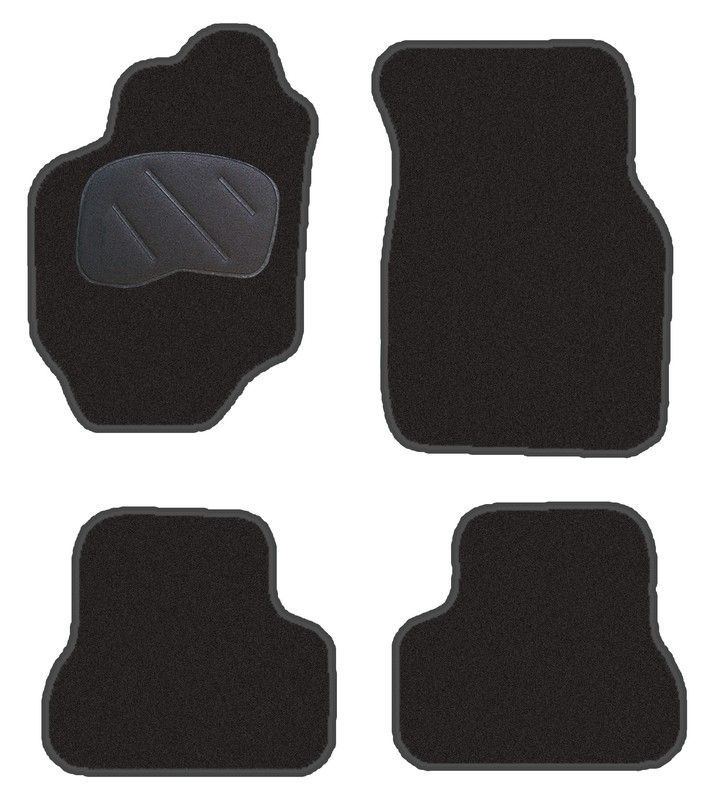 JGO. ALFOMBRAS DIAMOND NEGRA MOD. HONDA HRV  (00-04) 3 PUERTAS