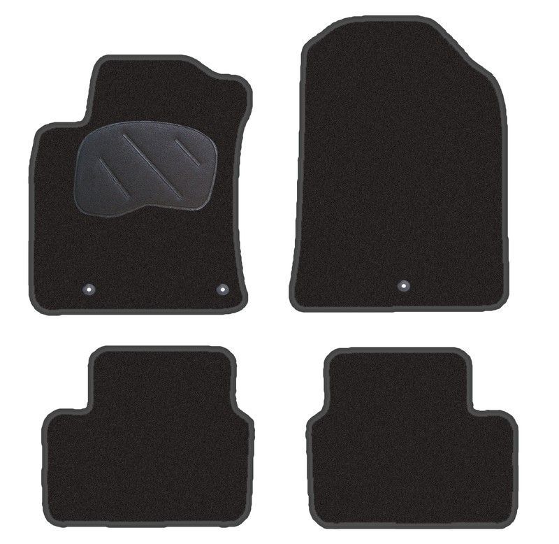 JGO. ALFOMBRAS DIAMOND NEGRA MOD. HYUNDAI i30 (PD) SW ( 17- )