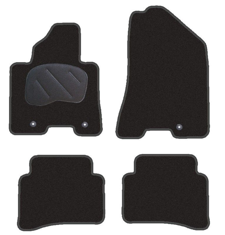 JGO. ALFOMBRAS DIAMOND NEGRA MOD. KIA SPORTAGE IV QL 5P 2016-