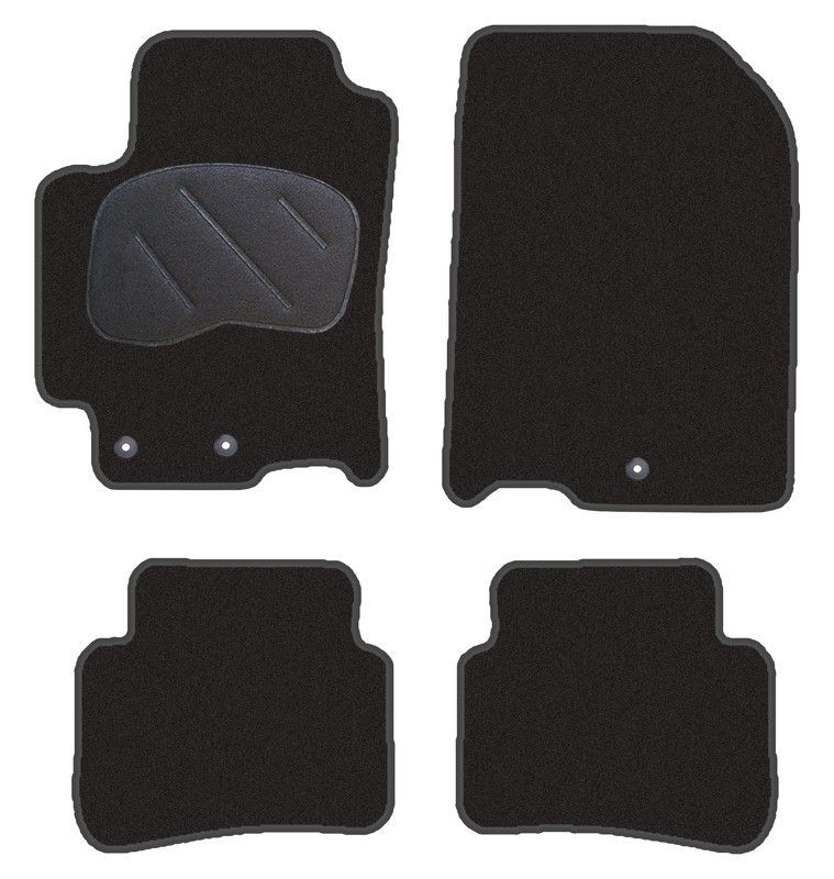 JGO. ALFOMBRAS DIAMOND NEGRA MOD. KIA STONIC ( 17- )