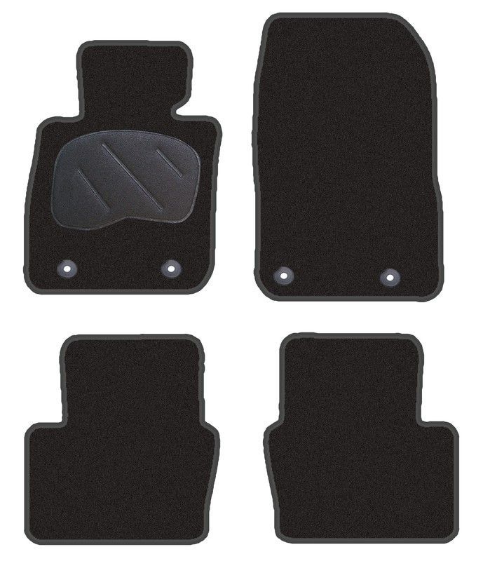 JGO. ALFOMBRAS DIAMOND NEGRA MOD. MAZDA CX-3 (2015-) 2F - 2P+2C