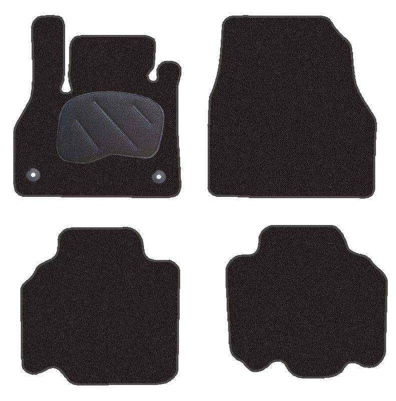 JGO. ALFOMBRAS DIAMOND NEGRA MOD. MERCEDES CITAN (2012)