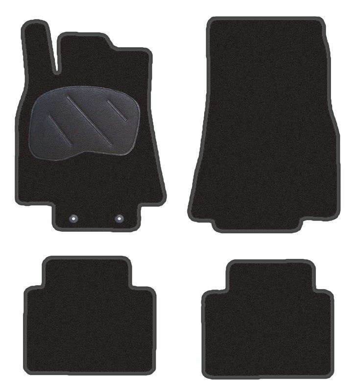 JGO. ALFOMBRAS DIAMOND NEGRA MOD. MERCEDES CLASE B CARR. 245 (05/05-) con