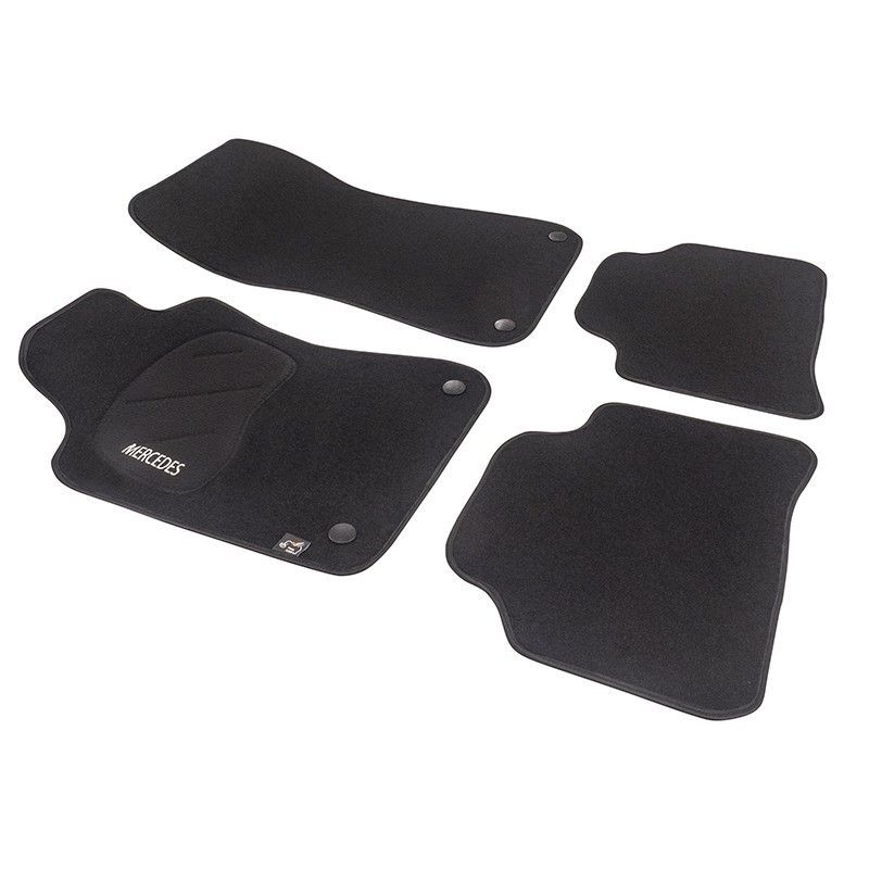 JGO. ALFOMBRAS DIAMOND NEGRA MOD. MERCEDES CLASE E CARR. 211 (03-07) con
