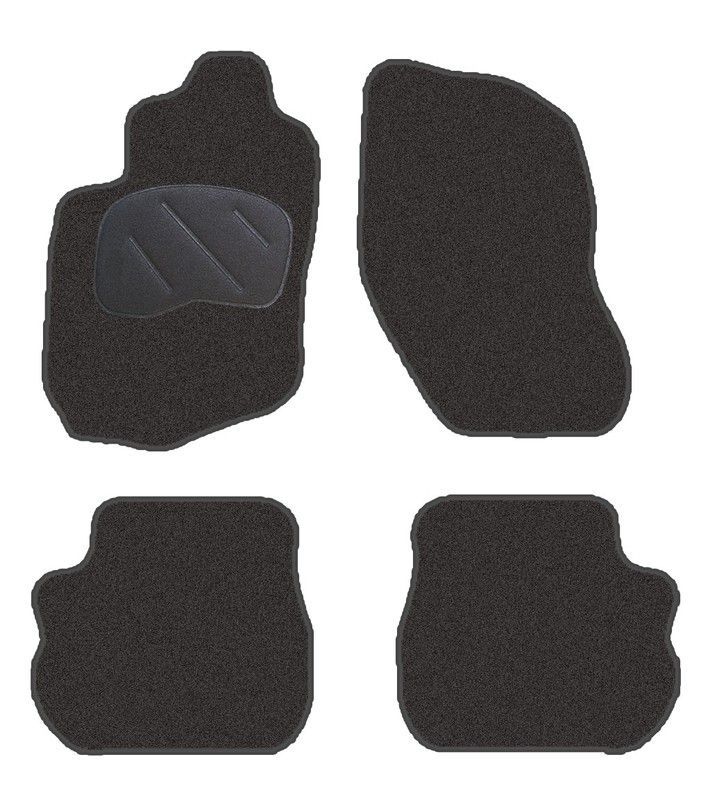 JGO. ALFOMBRAS DIAMOND NEGRA MOD. MITSUBISHI COLT (01-03)