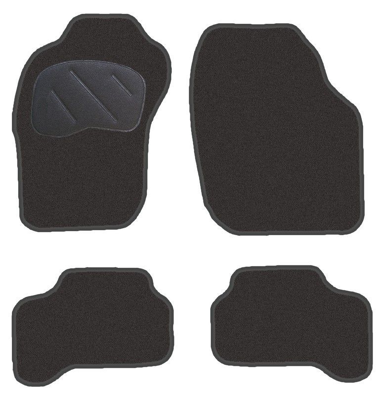 JGO. ALFOMBRAS DIAMOND NEGRA MOD. MITSUBISHI ECLIPSE