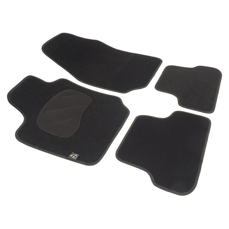 JGO. ALFOMBRAS DIAMOND NEGRA MOD. NISSAN MICRA  (03-10)