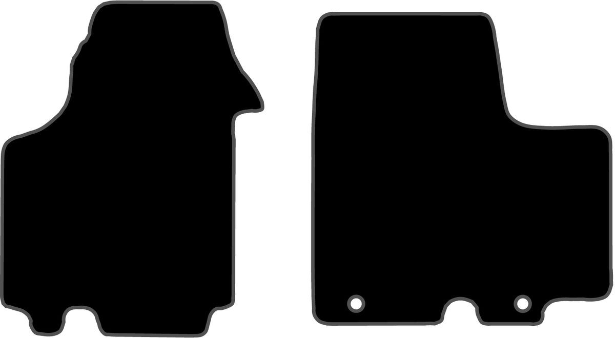 JGO. ALFOMBRAS DIAMOND NEGRA MOD. NISSAN PRIMASTAR