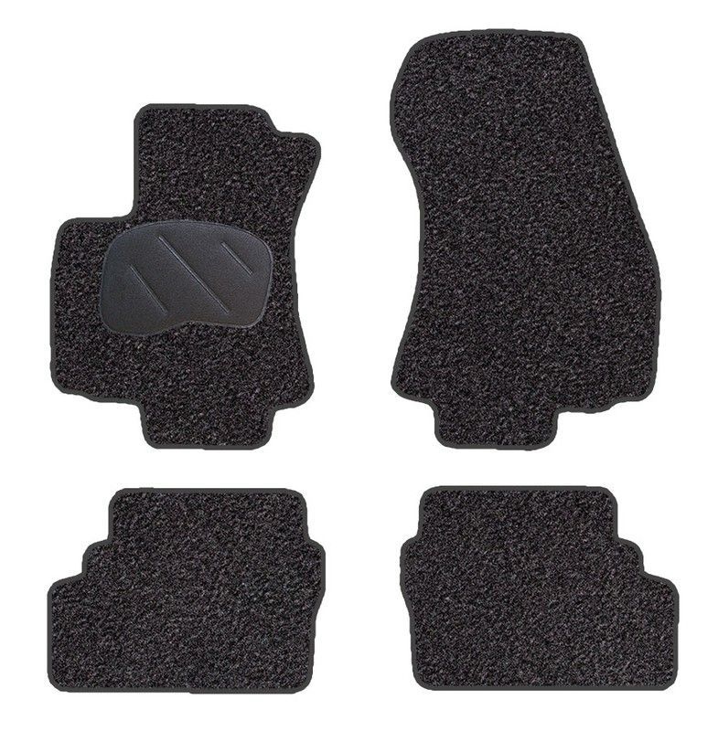 JGO. ALFOMBRAS DIAMOND NEGRA MOD. OPEL ZAFIRA I (98-9/05) con fijación